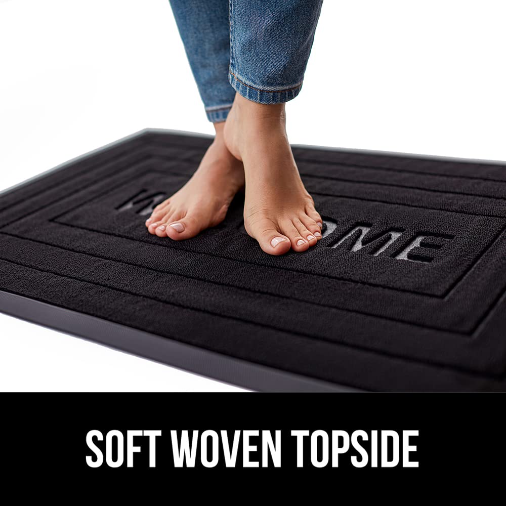 GORILLA GRIP WeatherMAX doormat 35x23 inches fits standard entryways