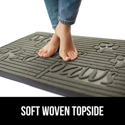 WeatherMAX doormat waterproof core prevents indoor moisture transfer