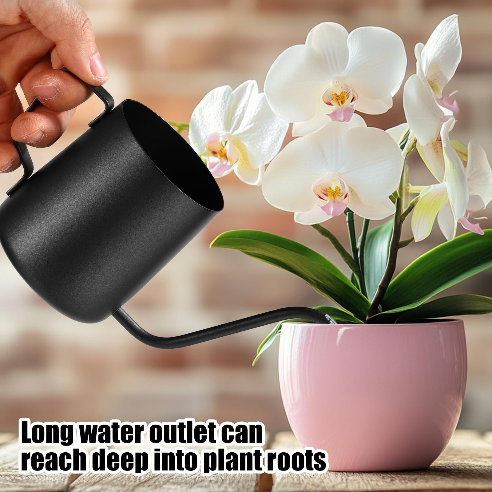 Gosknor easy-grip handle ensures comfortable, precise pouring.