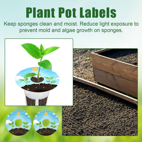 Gosknor grow-basket labels fit plastic planters of various sizes