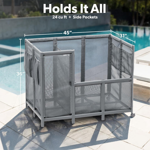 GoSports Coast Modern dimensions 45.7 by 31.3 by 36 inches for large gear