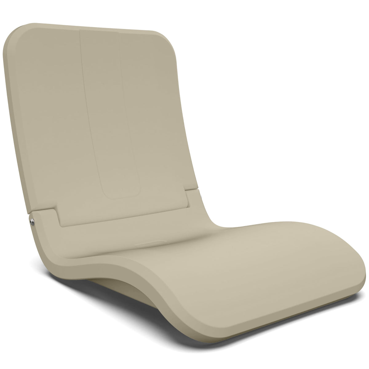 GoSports Coast Modern poolside chair folded for easy transport and storage.