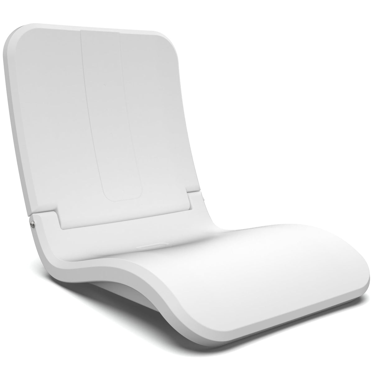 GoSports poolside chair folded for compact transport, ideal for poolside storage.