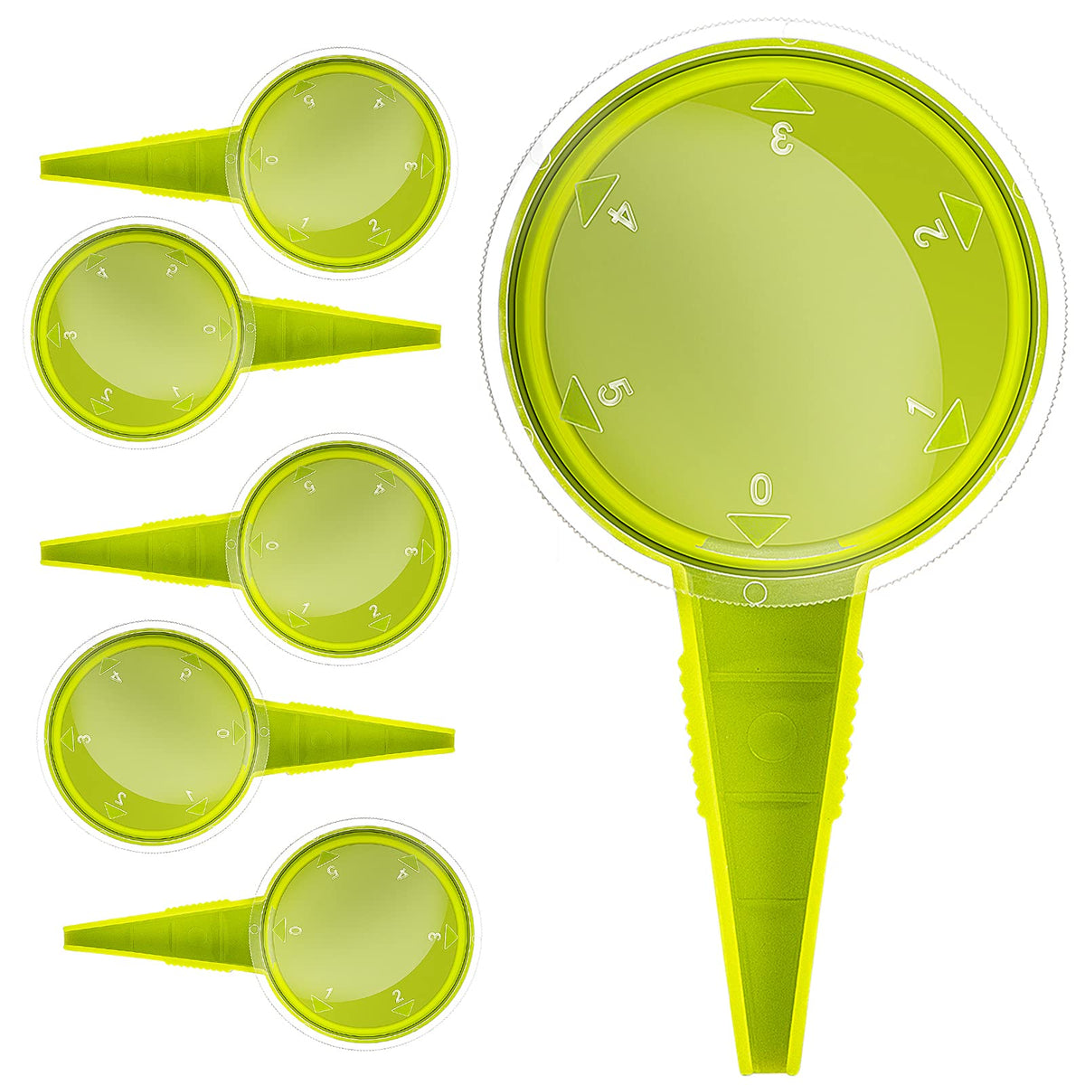 Gostur seed dispenser hand tool in light green for precise sowing