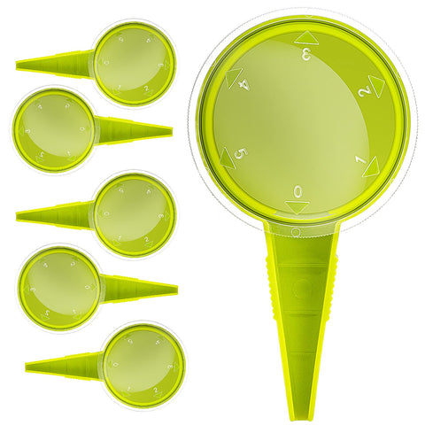 Gostur seed dispenser hand tool in light green for precise sowing