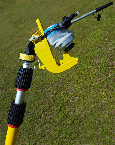 Gotcha Sprayer Pro enables safe distance spraying for pest control tasks.
