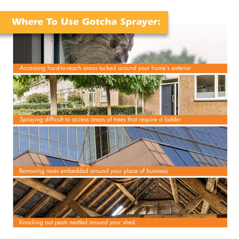 USA-made Gotcha Sprayer Pro Extension Pole Adaptor built with local components.
