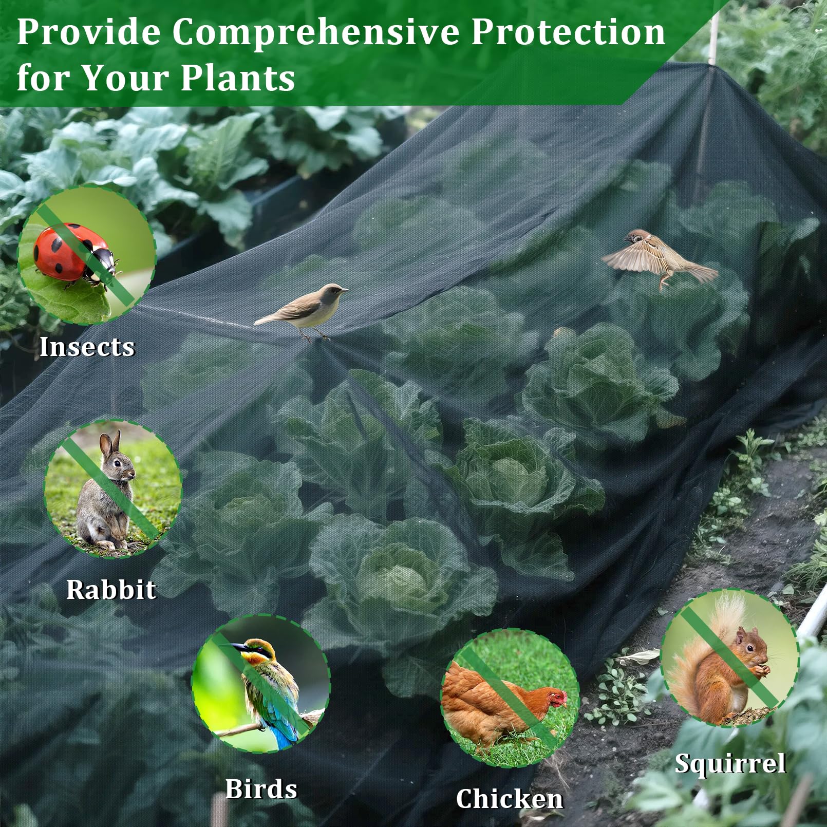 Gotorido mosquito netting patio versatile for gardens balconies and pavilions.