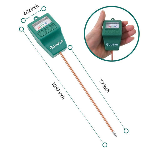 Gouevn 2pack being inserted into soil for accurate moisture check