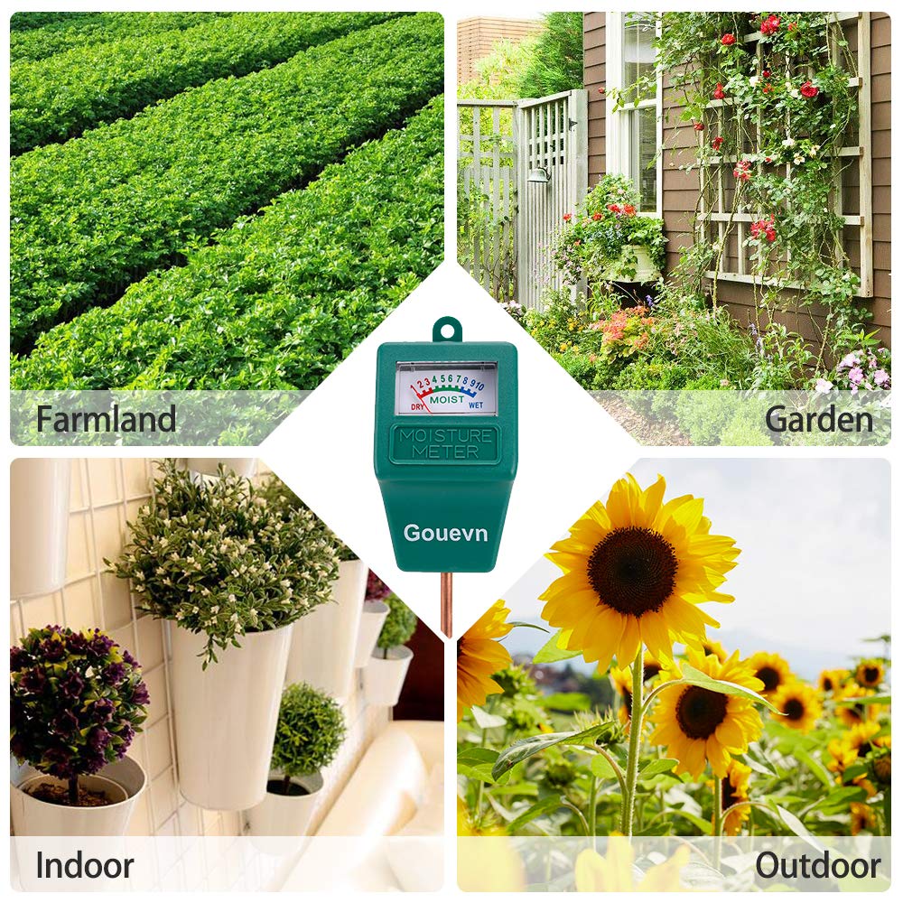 Gouevn-meter helps care for delicate plants by avoiding overwatering.