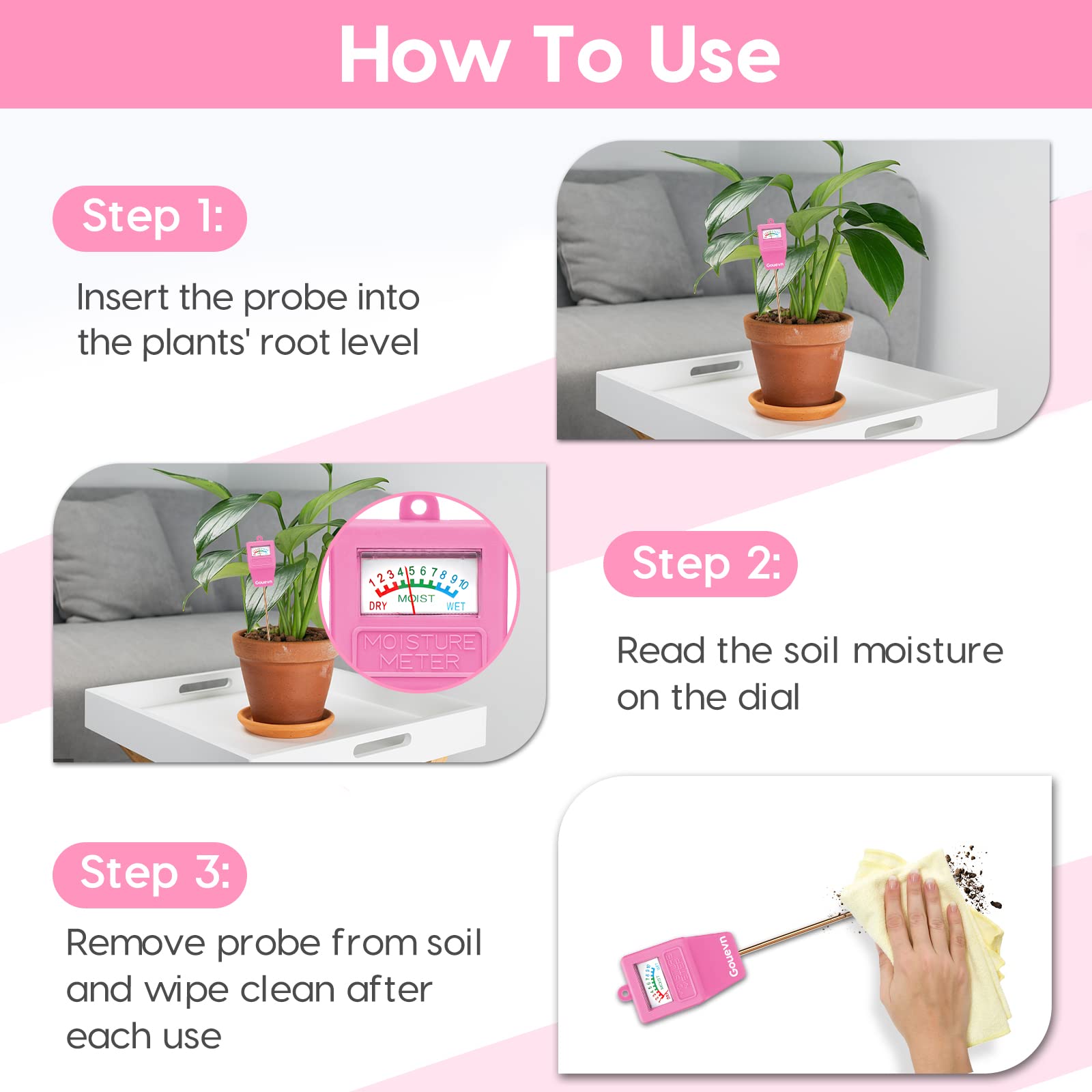 Indoor and outdoor Gouevn plant tool for versatile care.