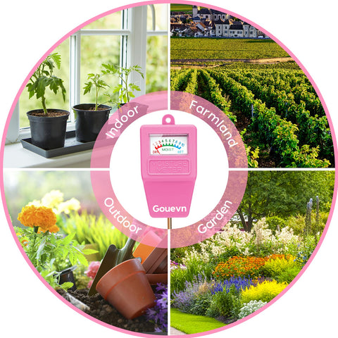 Gouevn packaging shows a quick watering guide.