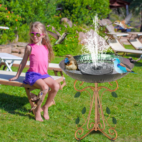 Gouisalin folding bracket design enables easy setup on patios and lawns