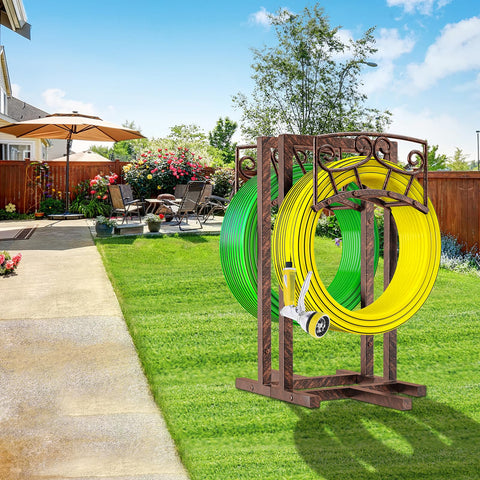 Gouisalin five-spike base design anchors firmly into soil for stable positioning.