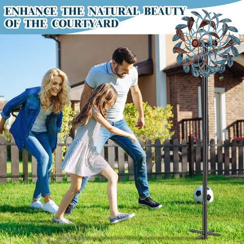 Gouisalin weather-resistant paint finish protects blades against rain and sun.