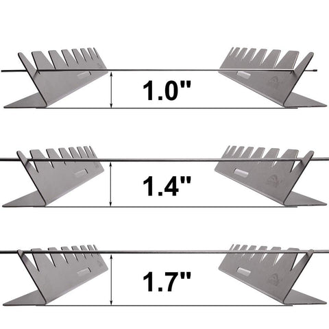 Goutime 14.8-inch skewer rack shown at full length.