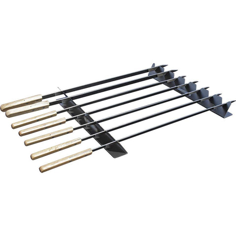Goutime durable and easy to clean kebab rack after use.