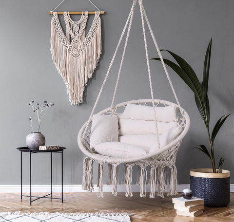 Goutime portable hammock storage for easy moving and stowing.