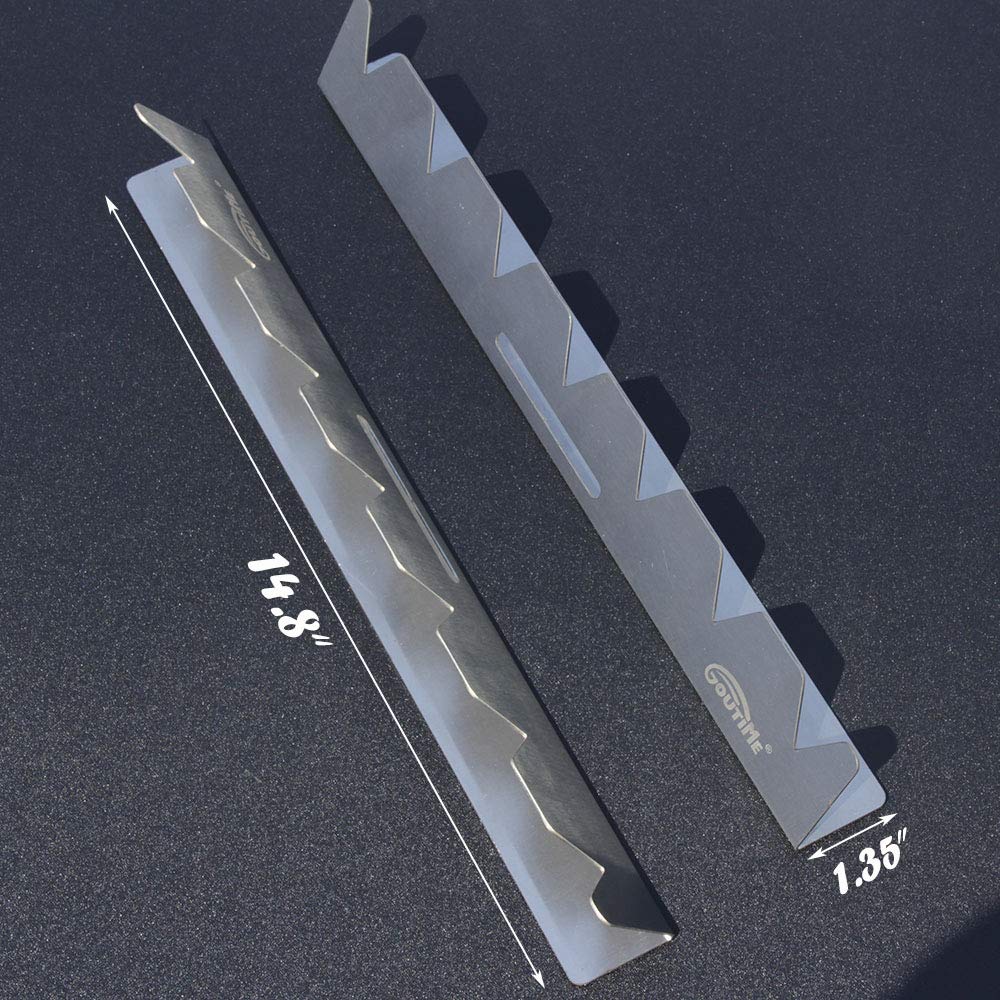 Goutime kebab rack and storage bag for easy transport.