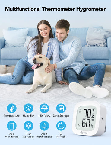 Govee H5103 battery life lasts months between changes