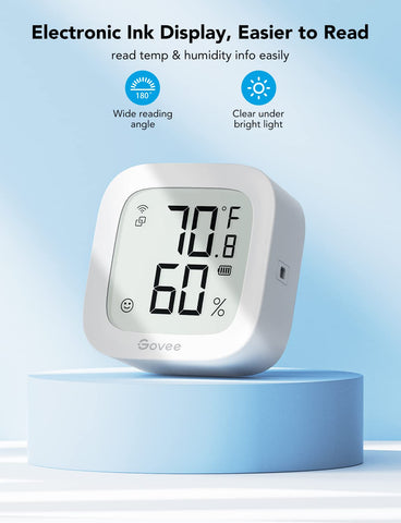Govee H5103 2.4G WiFi setup enables remote monitoring