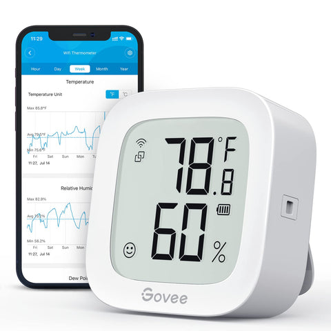 Govee H5103 WiFi thermometer hygrometer real-time indoor monitoring