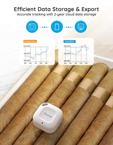 Instant alert notifications when conditions drift with Govee Hygrometer