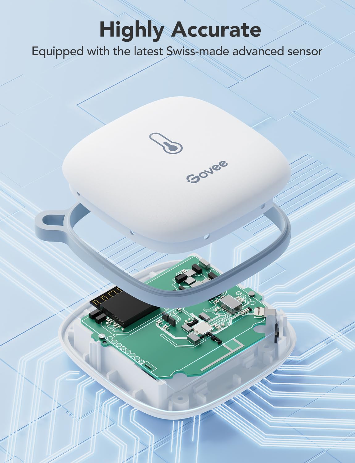 Govee H5179 app notification capability on smartphone