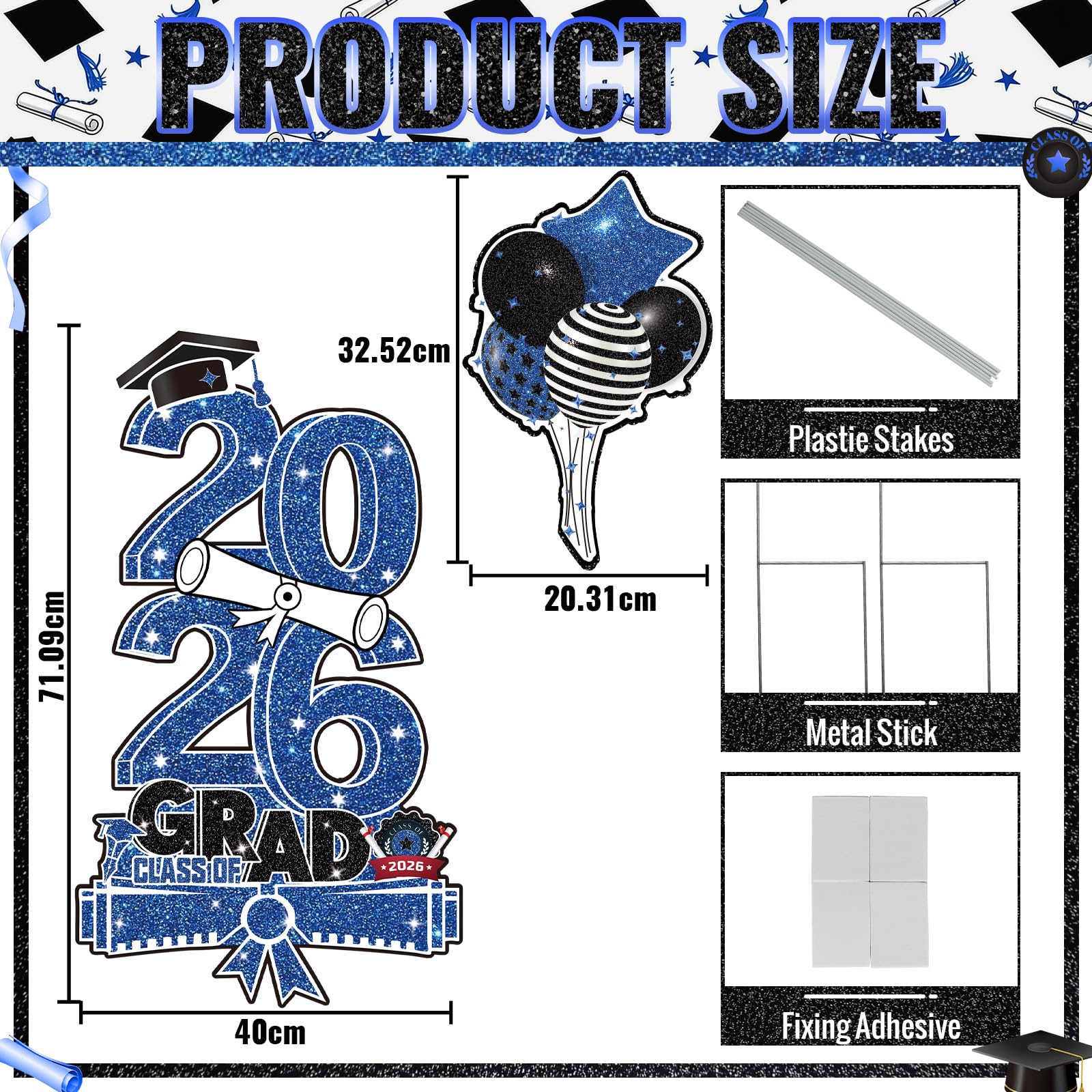 Govpy 2026 yard sign with stakes included for quick setup