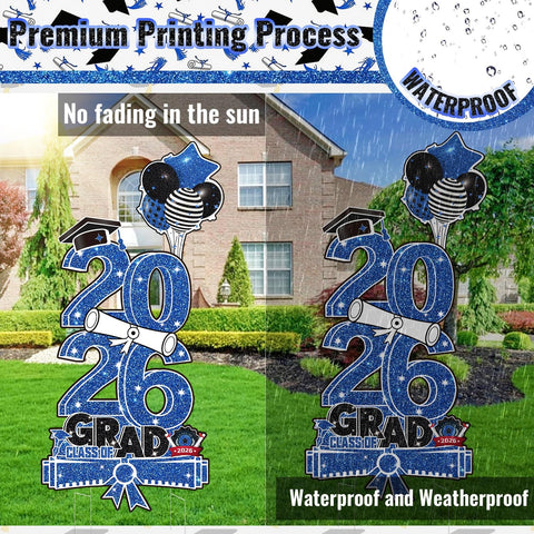 Govpy 2026 weatherproof graduation sign resists sun and rain