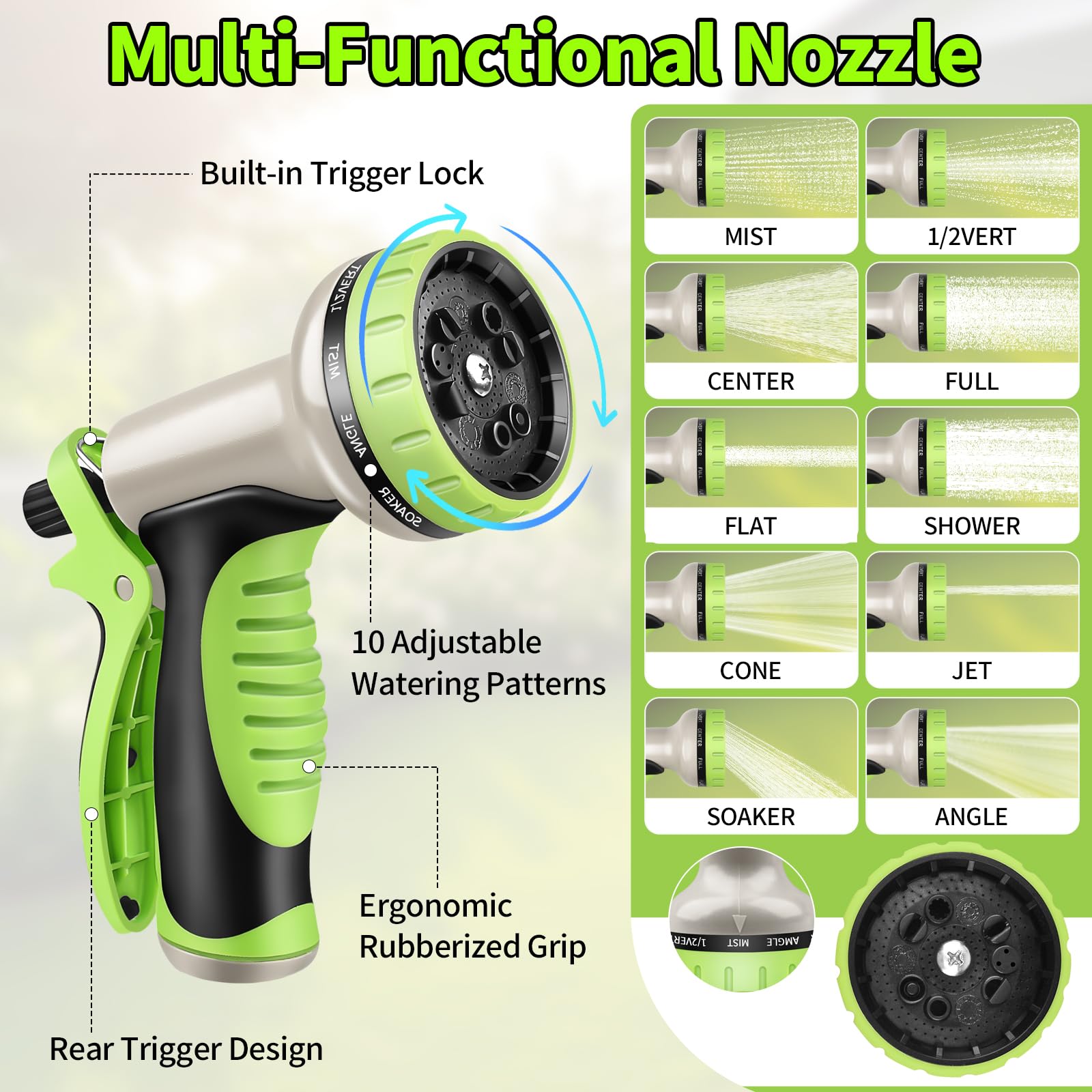 GOXAWEE puncture-resistant hose shows resilience against sharp objects
