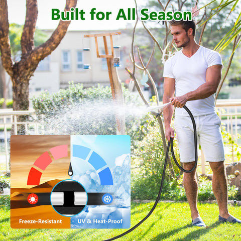 GOXAWEE versatile hose for lawns patios and pet rinsing