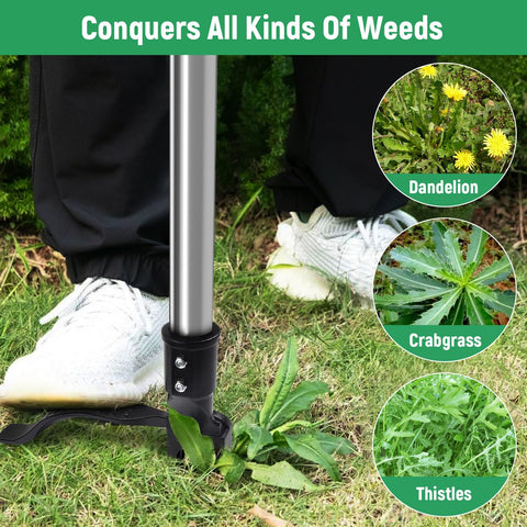 GOXAWEE stainless steel handle highlighting durable ergonomic construction