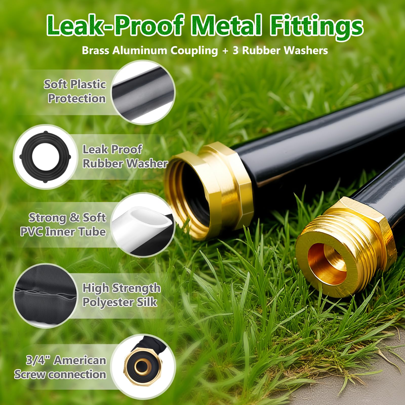 GOXAWEE tangle-resistant hose design keeps water flow smooth