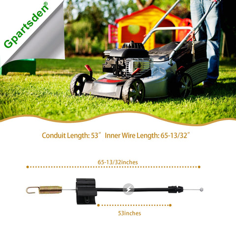 Gpartsden drive cable coiled showing 53 inch conduit length.