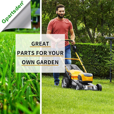 Gpartsden drive cable installed on a lawn mower during operation.
