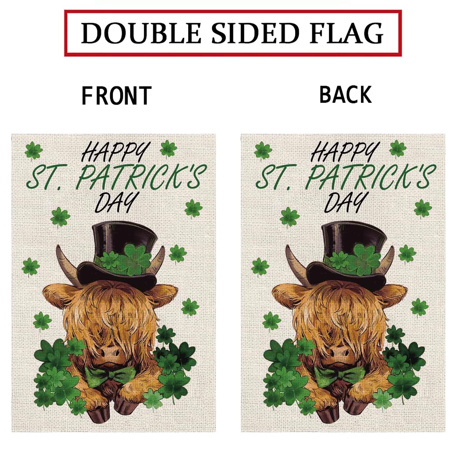 GPGHE 12x18 inch seasonal flag fits standard garden stands and decor