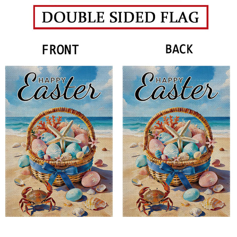 GPGHE Spring yard outdoor decor flag with vibrant prints on both sides