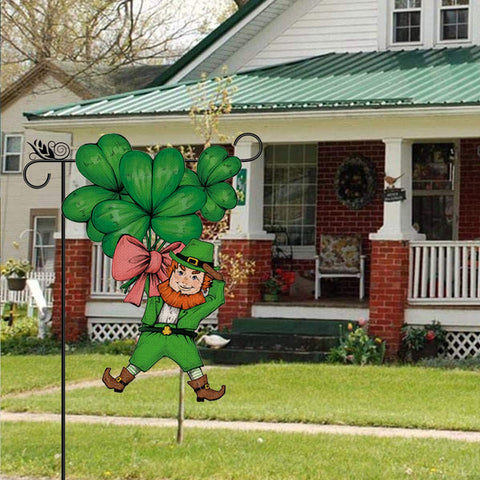 GPGHE outdoor flag hanging view highlights weather-resistant construction