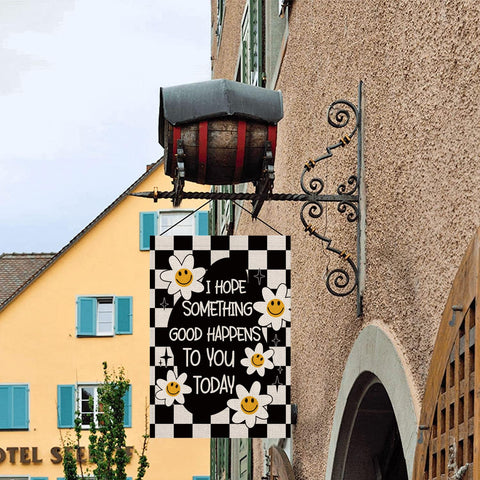 GPGHE seasonal flag—sublimation printing with vibrant colors on every side.