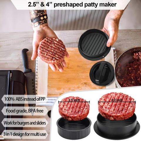 GPYG seasoning shaker ready to flavor burgers for consistency