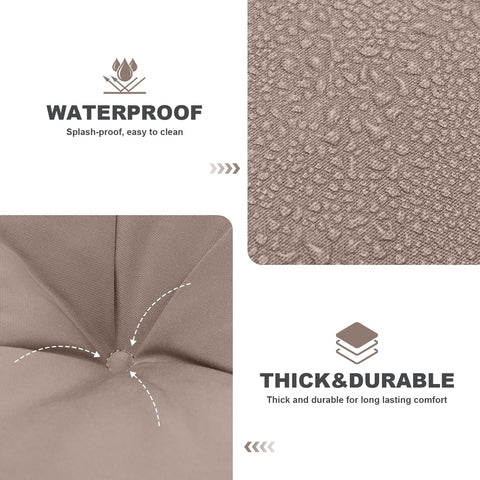 GPQAWER six corner ties keep cushions secure.