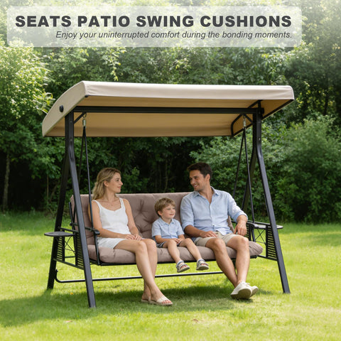 GPQAWER easy-care cushions for porch and patio use.