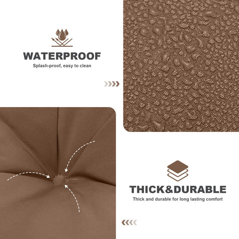 GPQAWER six corner ties secure cushions to outdoor benches.