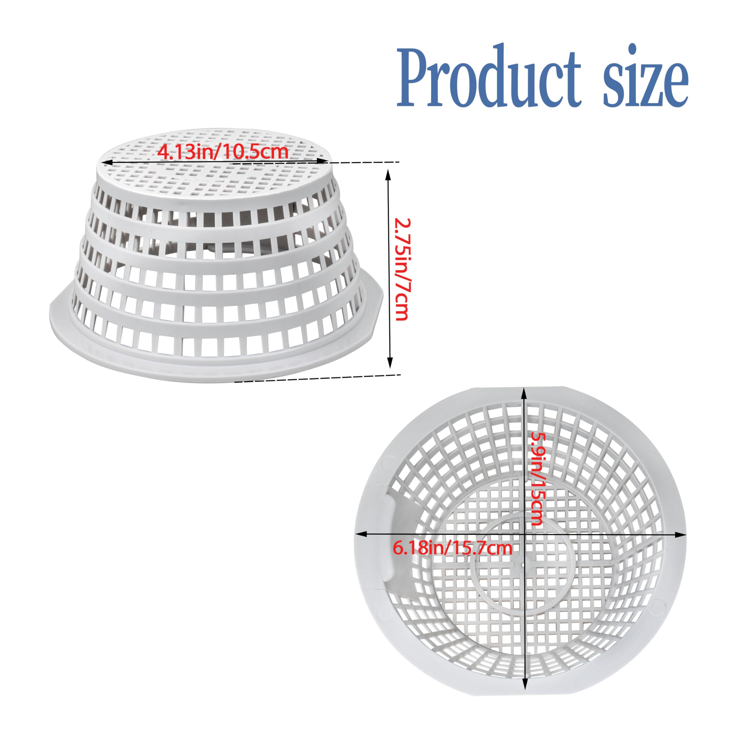 GQNDGN skimmer basket debris catch demonstrates efficient filtration to reduce clogs
