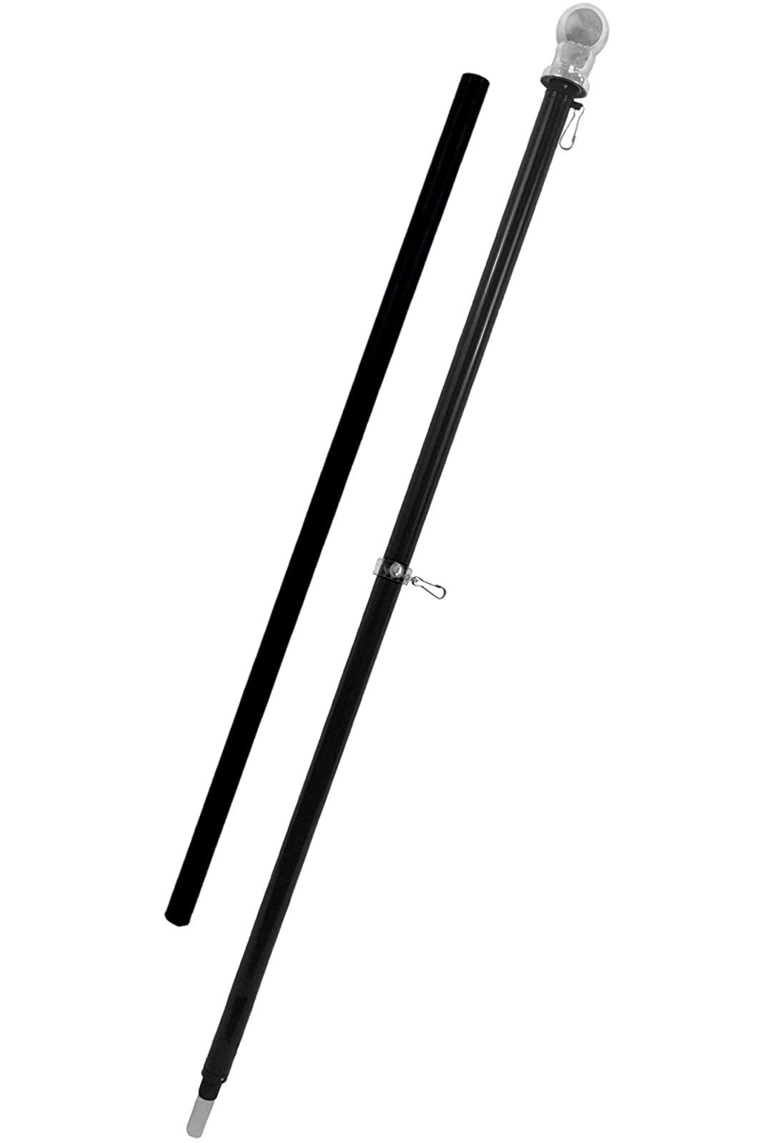Grace Alley flag pole mounted in home or garden for lasting display.