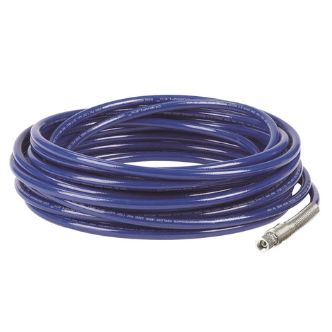 Graco DuraFlex hose 50 ft extended reach ideal for multi-story painting jobs.