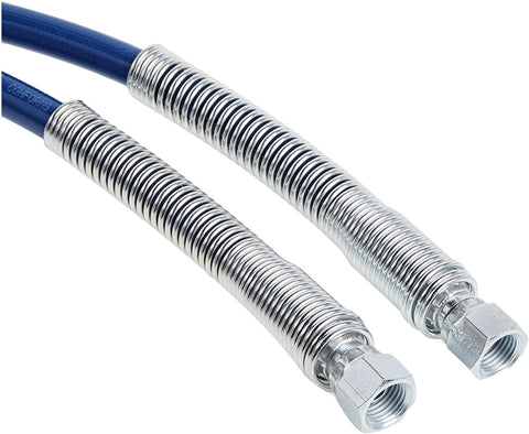 Graco hose handles up to 3000 psi for consistent spray performance.