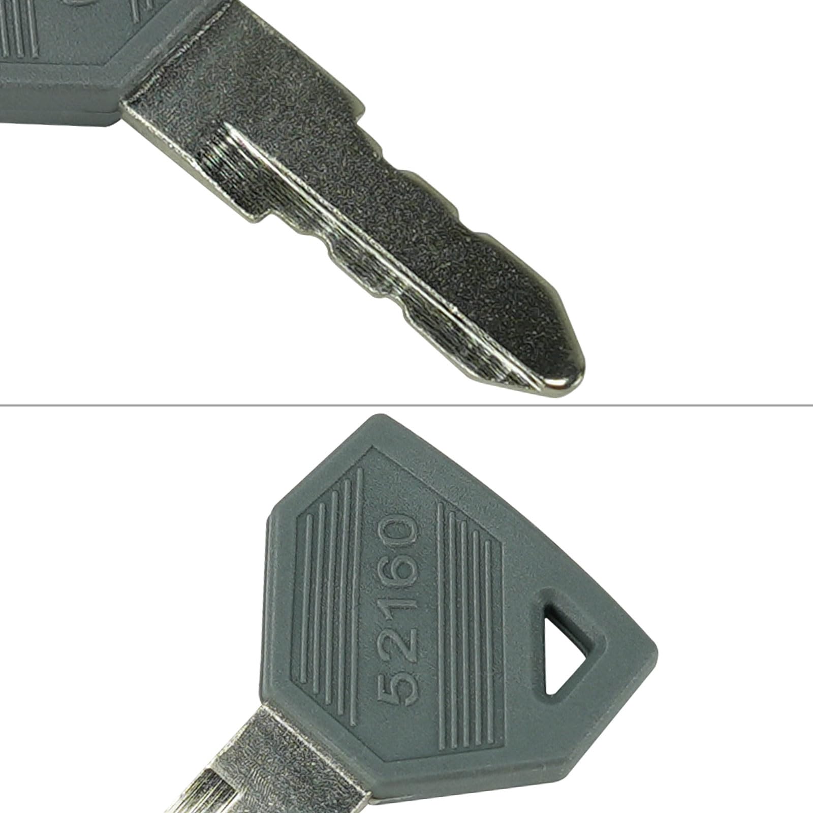 Gradora 1A7880-52100 ignition key designed for reliability