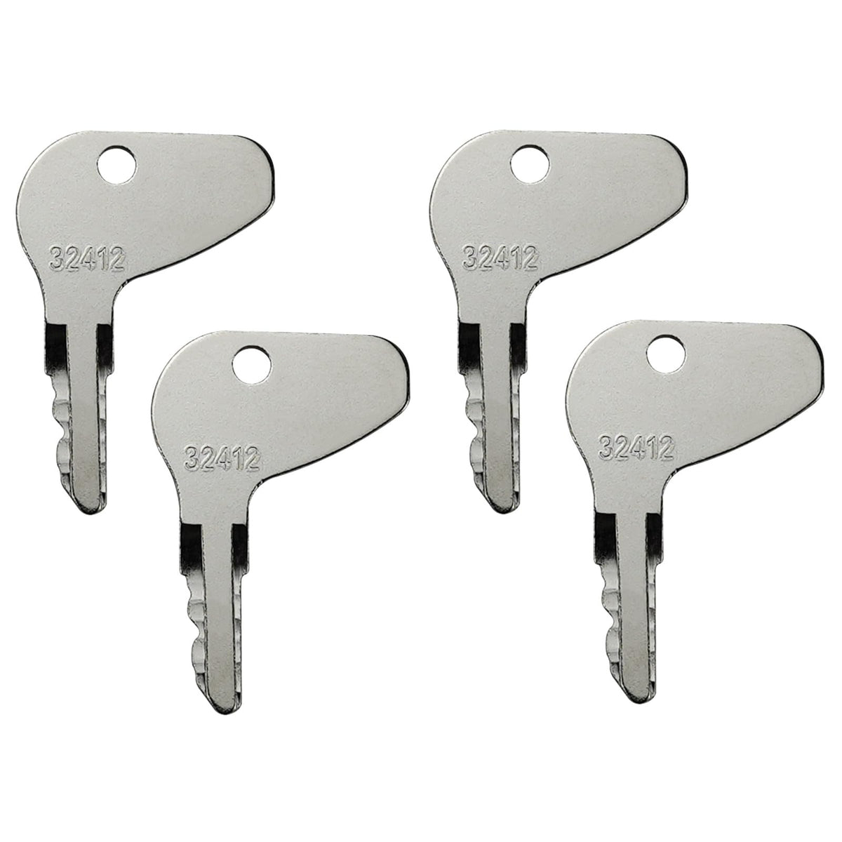 Gradora 32412 tractor keys pack for quick replacement and on-site use